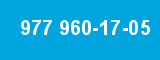 977 960-17-05